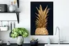 MuchoWow® MuchoWow® Gerahmtes Poster Ananas - Obst - Gold Produktbild-Vorschau 3
