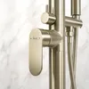 Rea Vloeren Badmengkraan Logan Brush Gold Productafbeelding-voorbeeld 5