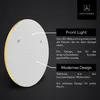 Artforma Runde Badspiegel SMART 80x80 cm - mit LED Produktbild-Vorschau 2
