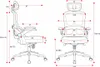 Sedia da ufficio Diablo V-Light Sedia da ufficio ergonomica Anteprima dell’immagine prodotto 9