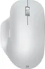 A top-down view of a white Microsoft Bluetooth ergonomic mouse on a white background. Produktbild-Vorschau