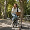MalTrack 28 Zoll Damenfahrrad mit Weidenkorb Citybike AVILO Produktbild-Vorschau 10