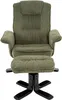 Relaxsessel CHARLY mit Hocker grün - TV Sessel mit Produktbild-Vorschau 4