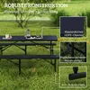 Outsunny sada pivných stanov Skladací kempingový stôl, 2 Náhľad obrázku produktu 5