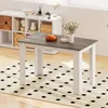 COSTWAY 120x70 cm Esstisch für 4-6 Personen, Produktbild-Vorschau 2