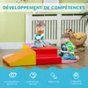 HOMCOM Parcours motricité bébé 6PCS, module motricité bébé Voir les images du produit 3
