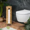 Relaxdays Toilettenpapier Aufbewahrung, 4 Rollen, HxD: 50,5 Produktbild-Vorschau 2
