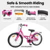 vidaXL Kinderfahrrad 18 Zoll für 5-7 Jahre alt Rosa Produktbild-Vorschau 5