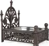 Mangeoire pour chien en fonte marron antique avec bol en Voir les images du produit 8