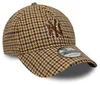 New Era MLB 9TWENTY Check Cap New York Yankees beige Produktbild-Vorschau 10