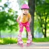 (Rosa) Verstellbare Rollschuhe Inlineskates für Kinder Produktbild-Vorschau 7