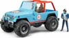 Bruder 02541 - Jeep Cross Country Racer blau mit Voir les images du produit 1