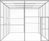 Gabbia per gatti 6x3x2,5 m Acciaio zincato Anteprima dell’immagine prodotto 1