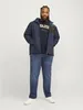 Jack & Jones Caleb Varsity Plus Kurzarm-t-shirt Blau 4XL Produktbild-Vorschau 4