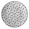 Clayre & Eef Frühstücksteller Ø 20 cm Weiß Schwarz Produktbild-Vorschau 1