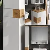 Vicco Badmöbel-Set Eden, 3 Teile, mit Hochschrank, Weiß Produktbild-Vorschau 5