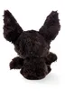 A brown plush bat toy is shown from the back against a white background. Produktbild-Vorschau