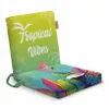 Skládací zahradní lehátko Oxford „Tropical Vibes“ – plážové Náhled obrázku produktu 1
