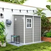Outsunny Abri de jardin 1,54 m² cabane de jardin pour Voir les images du produit 11
