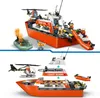 LEGO City Rettungsboot der Küstenwache mit Hubschrauber - Produktbild-Vorschau 3