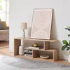 Table TV 'Anän' ouverte 100 x 30 x 42 cm imitation chêne Voir les images du produit 1