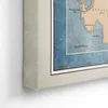 Hochwertige Canvas Weltkarte mit Kork-Pinnwand - 120x80 cm Produktbild-Vorschau 3