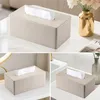 Taschentuchbox, Rechteckige Tissue Box Tücherbox für Produktbild-Vorschau 3