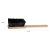 SIDCO Handfeger langer Stiel Handbesen Holz Haarbesen weich Produktbild-Vorschau 8