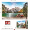 EDUCA Puzzle Pragser Wildsee im Herbst, Italien 3000 Teile Produktbild-Vorschau 3
