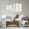 Bild auf Leinwand - Leinwandbild - 5 Teile - Linie Frau Produktbild-Vorschau 6