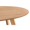 Miliboo - Esstisch skandinavisches Design oval Eiche L160 Produktbild-Vorschau 4