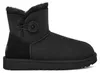 UGG Mini Bailey Buttons II Black  Schwarz - Große 39 Produktbild-Vorschau 5