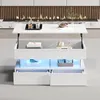 Merax Tavolino alzabile con illuminazione a LED Anteprima dell’immagine prodotto 3