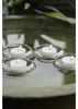 EDZARD Schwimm-Teelichthalter Iris 6er Satz H 4 cm Produktbild-Vorschau 8