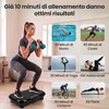 Extralink pedana vibrante 200W fitness allenamento corpo Anteprima dell’immagine prodotto 4