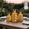 Ikodm 3er-Set LED Kerzen mit Lichterkette und Produktbild-Vorschau 10
