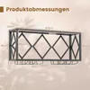 Stojak na wino COSTWAY, 2-poziomowy drewniany stojak na Podgląd zdjęcia produktu 3