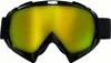 Motocross Brille schwarz mit goldenem Glas Produktbild-Vorschau 1