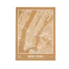 Kork-Pinnwand New York Design weiß 45 x 60 cm mit Produktbild-Vorschau 4