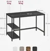 VASAGLE Computertisch Schreibtisch mit 2 Regale 120 x 75 x Produktbild-Vorschau 7