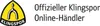 A logo and text indicating an official online dealer. Produktbild-Vorschau