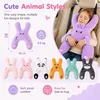 Cuscino da viaggio per bambini – Cuscino a forma di H per Anteprima dell’immagine prodotto 7
