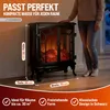 Elektrický krb 1000 - 2000W s dálkovým ovládáním | černý Náhled obrázku produktu 4