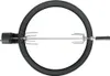 vidaXL BBQ Rotisserie Ring Set 57 cm noir Voir les images du produit 1