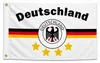 Flagge DEUTSCHLAND 17 4 Sterne 90 x 150cm, Stoffgewicht ca. Produktbild-Vorschau 2