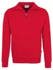 HAKRO Zip Sweatshirt Premium #451 Gr. XL rot Produktbild-Vorschau 3