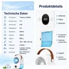 Mobiler 3-in-1 Luftkühler mit integriertem Akku, kabelloser Produktbild-Vorschau 8