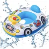 Aufblasbares Auto für Kinder mit Lenkrad und Sitz Produktbild-Vorschau 4