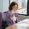 Tasse en forme de livre peinte, tasse à café empilée en 3D, Voir les images du produit 11