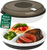 Magnetronschalen 24,7cm BPA-frei 3-fach aufbewahrungsbox Produktbild-Vorschau 1